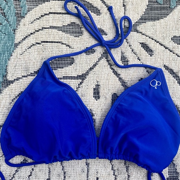 BUNDLE! Ocean Pacific && Joe Boxer Royal Blue Bikini set XL - Picture 4 of 16